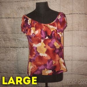Colorful Covington Short Sleeve Top